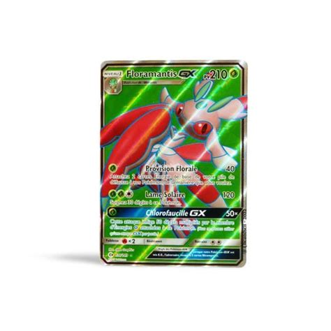 Carte Pok Mon Floramantis Gx Pv Soleil Lune Neuf Fr