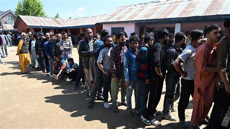 With 59 Voter Turnout Baramulla Breaks Previous Poll Record The Hindu