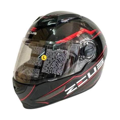 Jual Zeus ZS 811 AL12 Helm Full Face Black Red M Di Seller Doctor