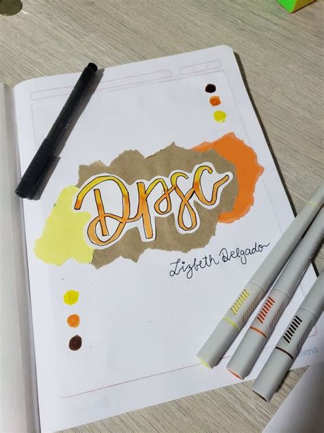 Portada Para Dpsc 🔝 Caratulas Hechas A Mano Portadas Portadas De