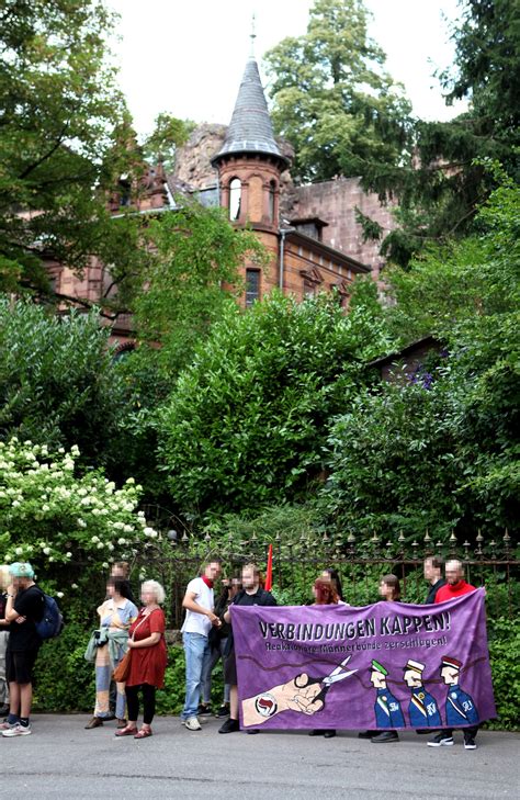 Antifa Spaziergang Zum Haus Der Burschenschaft Normannia Kommunalinfo