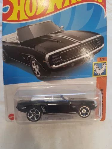 Miniatura Carrinho Hot Wheels Modelo 69 Camaro Conversível Parcelamento sem juros