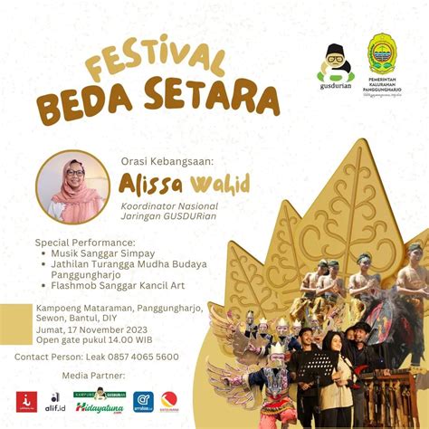 Festival Beda Setara Hari Toleransi Internasional Atmago