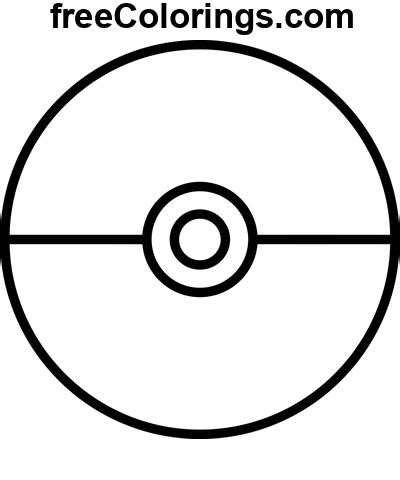 Juego Pokeball Pokemon Go Dibujos Para Colorear Imprimibles Gratis