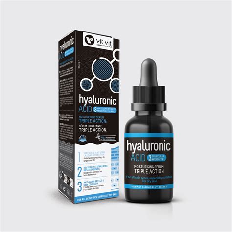 Serum Ácido Hialurónico 30 Ml Vit Vit Cosmetics Diet Esthetic