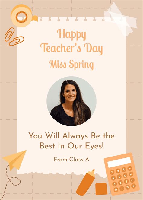 Editable Teachers Day Cards Templates In Microsoft Word To Download