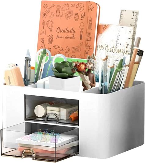 Bureau Organizer 5 Vakken Pennenhouder Bureau Tafelorganizer Met