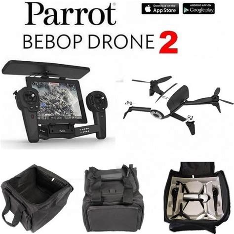 Pack Drone Parrot Bebop Cam Ra Mp Skycontroller Sac De