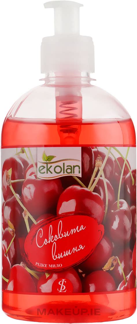 Ekolan Liquid Soap Juicy Cherry With Dispenser Makeup Ie