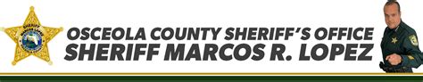 Osceola County Sheriff's Office | Sheriff Marco Lopez #TogetherAsOne