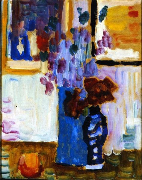 Blue Vase Painting Alexei Jawlensky Oil Paintings