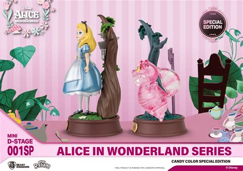 Beast Kingdom Debuts Alice In Wonderland Candy Colored Statues