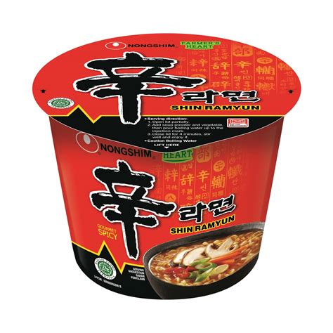 Nongshim Shin Ramyun Bowl G Halal Shopee Malaysia