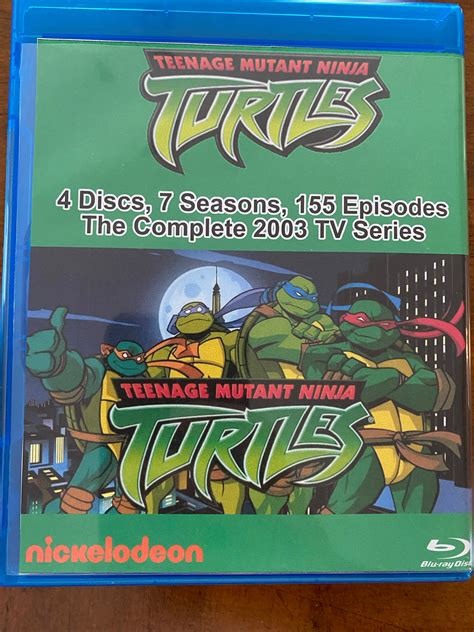 Teenage Mutant Ninja Turtles Complete Tv Series Blu Ray Etsy Uk