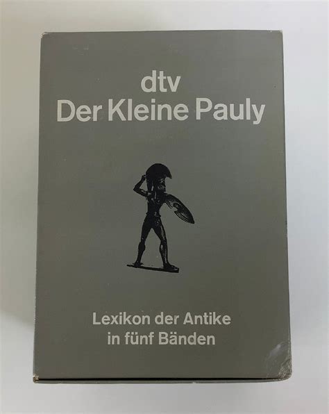 Der Kleine Pauly Lexikon der Antike 古代の辞書 全5巻セット 洋書 ドイツ語 歴史 辞書 ta02g 辞書