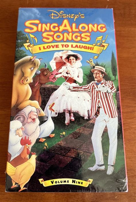 Disney S Sing Along Songs I Love To Laugh Vhs Vol Nine Nbkomputer