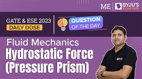 Hydrostatic Force Pressure Prism Fluid Mechanics Gate And Ese 2023