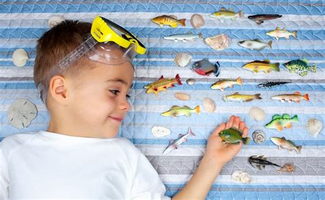 American Angler Collection Toy Fish Set With Collector Case