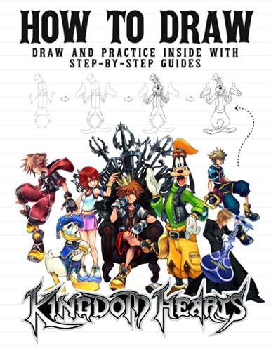 How To Draw Kingdom Hearts Learn To Draw Character And Color It In