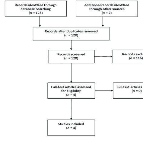 Flow Diagram Summarizing The Literature Search And Screening Process Download Scientific Diagram