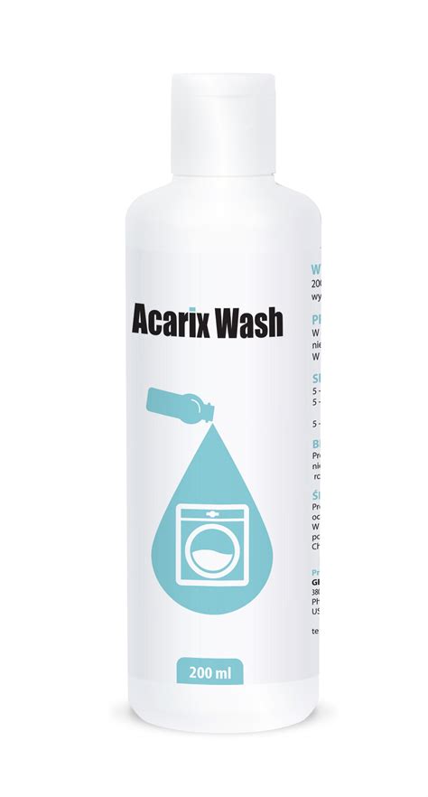 Acarix Wash dodatek do prania Płyn na Roztocza 11970604530 Allegro pl