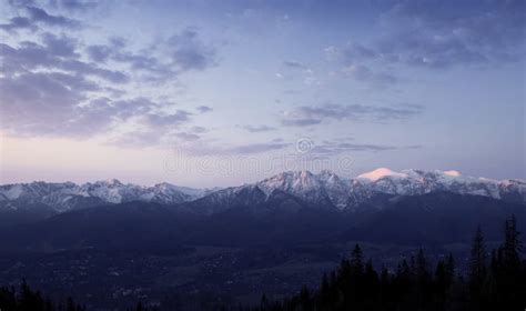 Panorama of Tatra Mountains and Zakopane Town, Poland Stock Photo - Image of landscape, tatra ...