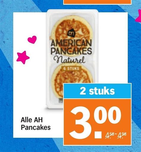 Alle Ah Pancakes Aanbieding Bij Albert Heijn