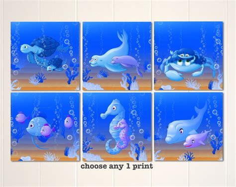 Boy Ocean Theme Nursery Decor Baby Boy Nursery Nautical Etsy