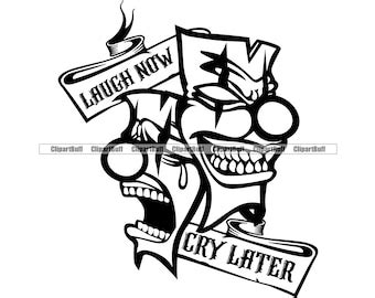 Smile Now Cry Later Svg Png Eps File Etsy