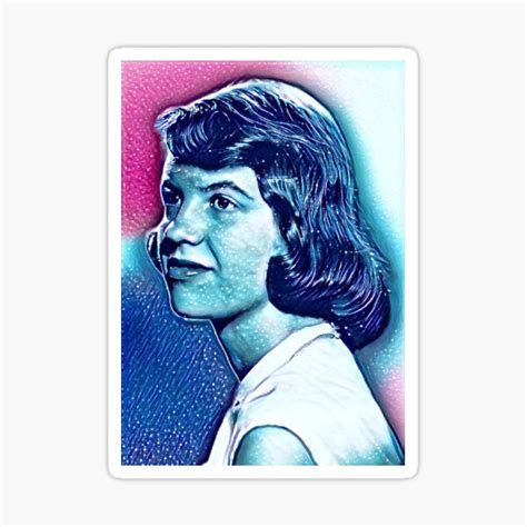 "Sylvia Plath Artwork | Sylvia Plath Portrait | Sylvia Plath Wall Art ...