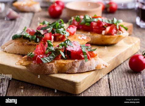 Antipasti Italien De Bruschetta Banque D Image Et Photos Alamy