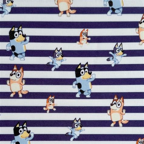 Bluey Fabric Panel Etsy