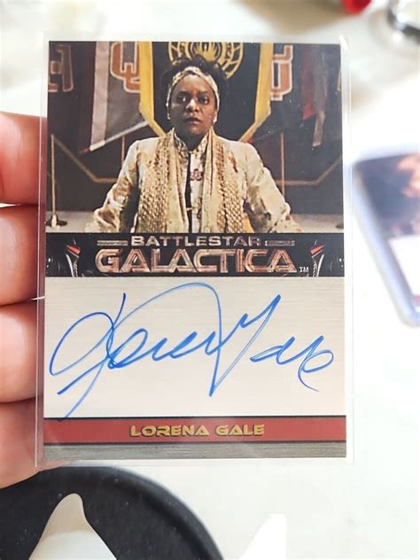 2006 Battlestar Galactica Season 1 Autograph Lorena Gale as Priest ...