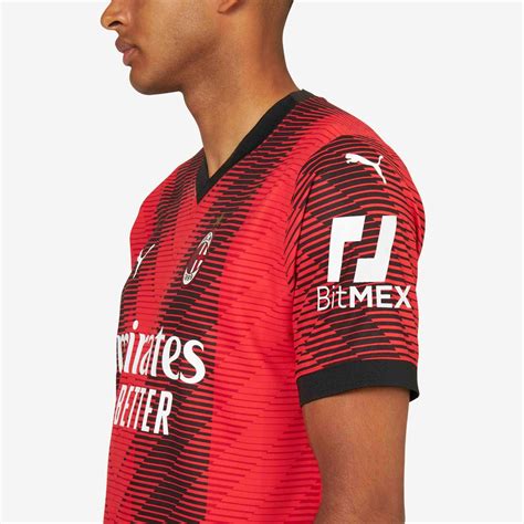 Nova Camisa Do Milan Puma Mantos Do Futebol