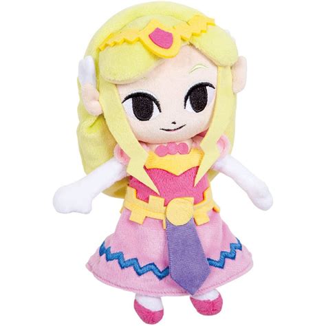 Sanei Legend Of Zelda Wind Waker Princess Zelda Plush Small