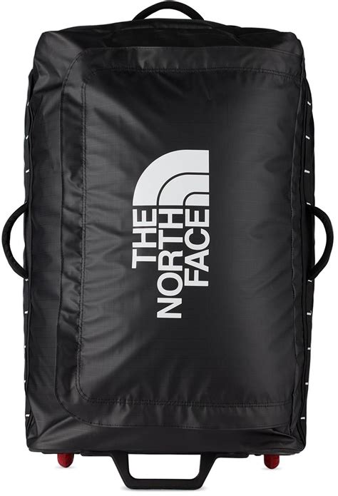 The North Face Base Camp Voyager Roller Duffle Bag 29 In Black For Men