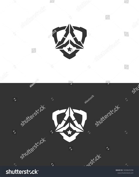 Letter Gaming Logo Vintage Retro Vector Stock Vector (Royalty Free ...