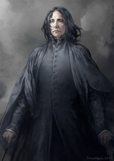 Harry Potter Les Plus Beaux Fan Arts Du Professeur Rogue Snape Fan