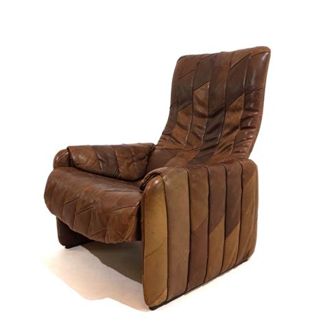 De Sede Ds Patchwork Leather Armchair S