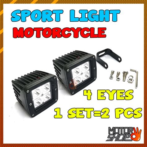 Led Eyes Super Bright Led Spotlight Pcs Set Sport Light