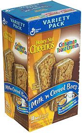 general mills cereal bars