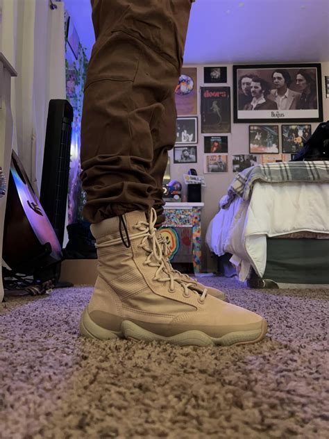 Yeezy 500 Tactical Sand Boot Ryeezys