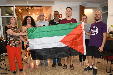 ATO EM SOLIDARIEDADE AO POVO PALESTINO É ORGANIZADO NA ADUFU Adufu