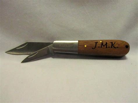 Custom Engraved Barlow Pocket Knife - Etsy