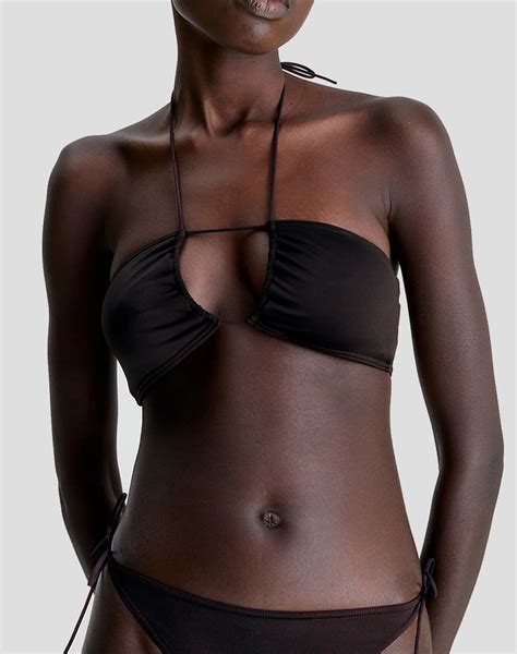 Calvin Klein Bikini Μπουστάκι Μαύρο KW0KW02024 BEH Skroutz gr