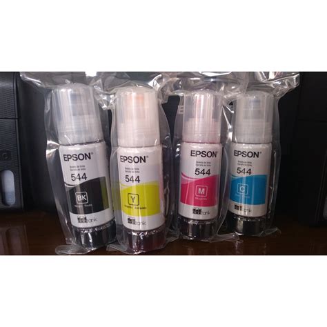 Kit Cores Tinta Epson T Original Para Ecotank L L