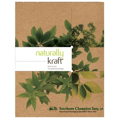 Southern Champion Tray Natural Kraft Packaging Robert D Elia Packaging