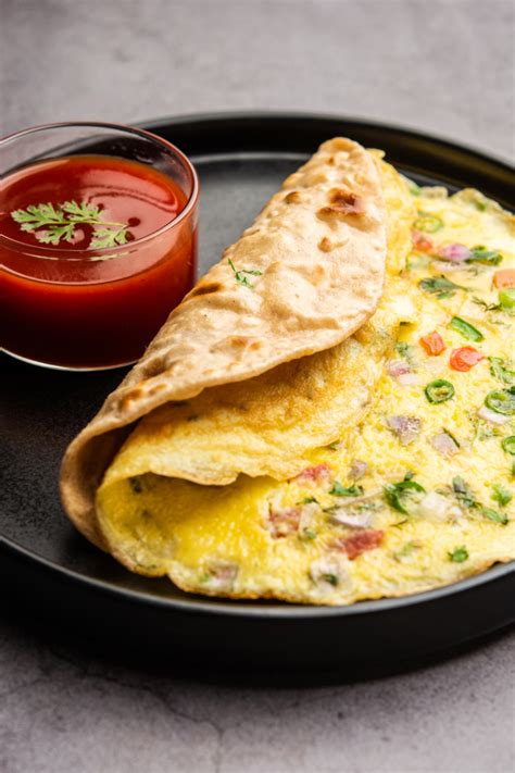 Air Fryer Ham And Cheese Omelette Fork To Spoon