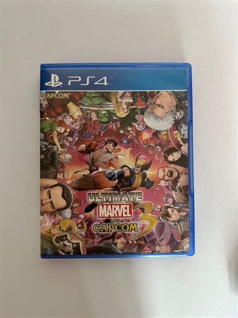 Ps4 Game Ultimate Marvel Vs Capcom 3 Video Gaming Video Games Playstation On Carousell