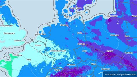 Schneesturm Niklas Polarluft Schicken Deutschland Den Winter Frost